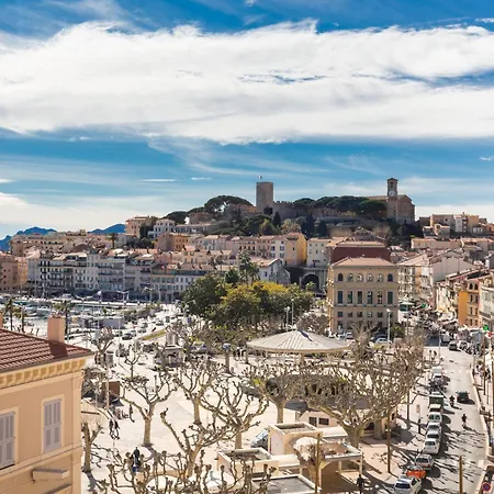 An Exceptionally High Quaility Large Overlooking The Palais Des Festivals In - 1787