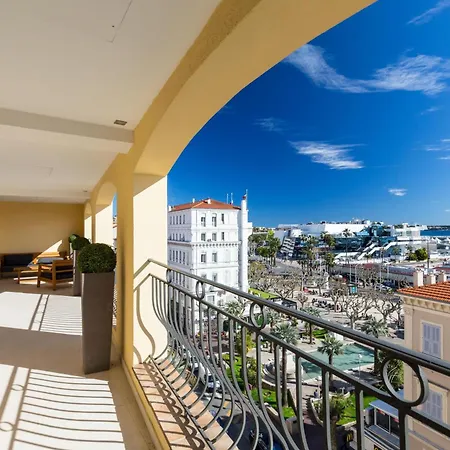 An Exceptionally High Quaility Large Overlooking The Palais Des Festivals In - 1787 * Cannes